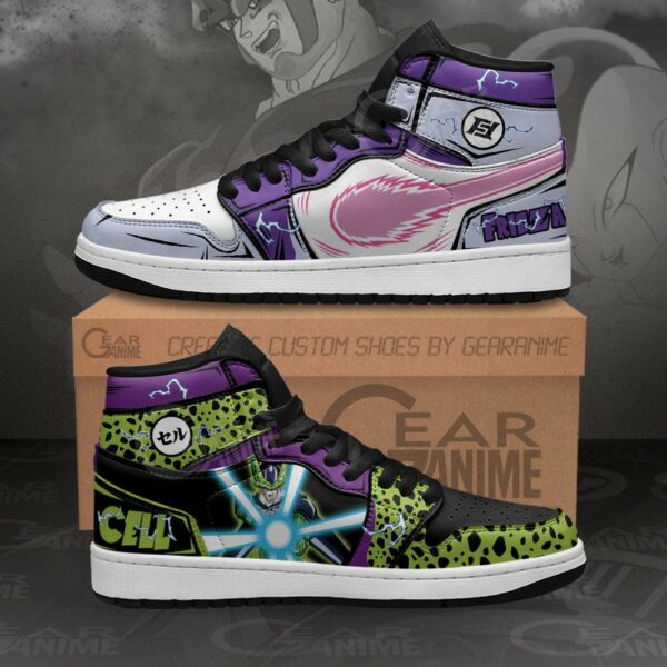 Frieza And Perfect Cell Sneakers Dragon Ball Custom Anime Shoes 1