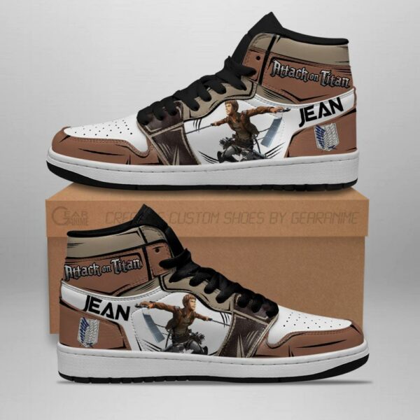 Jean Kirstein Sneakers Attack On Titan Anime Sneakers 1