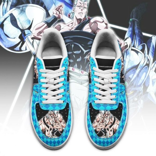 Jean Pierre Polnareff Sneakers JoJo Anime Shoes Fan Gift Idea PT06 2