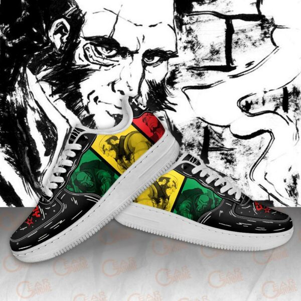 Jet Black Cowboy Bebop Sneakers Anime Custom Shoes PT10 2