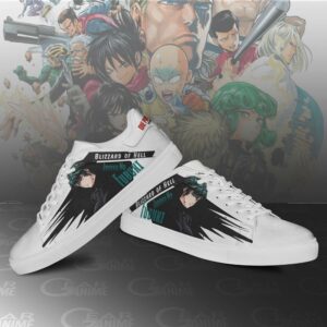 Fubuki Skate Shoes One Punch Man Custom Anime Shoes PN11 6