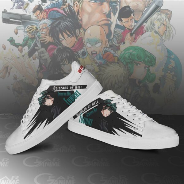 Fubuki Skate Shoes One Punch Man Custom Anime Shoes PN11 3