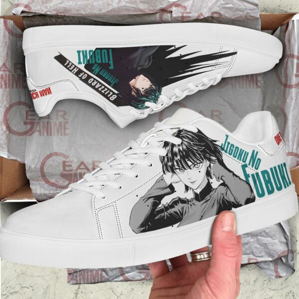 Fubuki Skate Shoes One Punch Man Custom Anime Shoes PN11 2