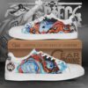 Jinbei Skate Shoes One Piece Custom Anime Shoes 9