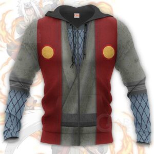 Jiraiya Jacket Costume Cosplay Naruto Anime Hoodie Sweater 15