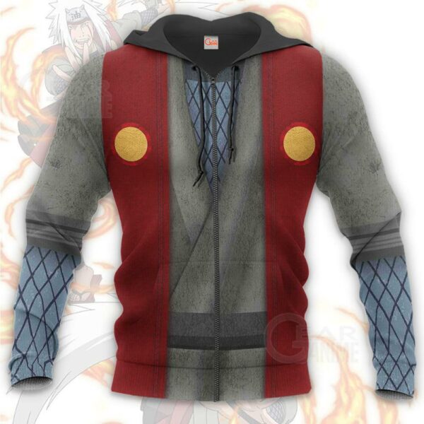 Jiraiya Jacket Costume Cosplay Naruto Anime Hoodie Sweater 8