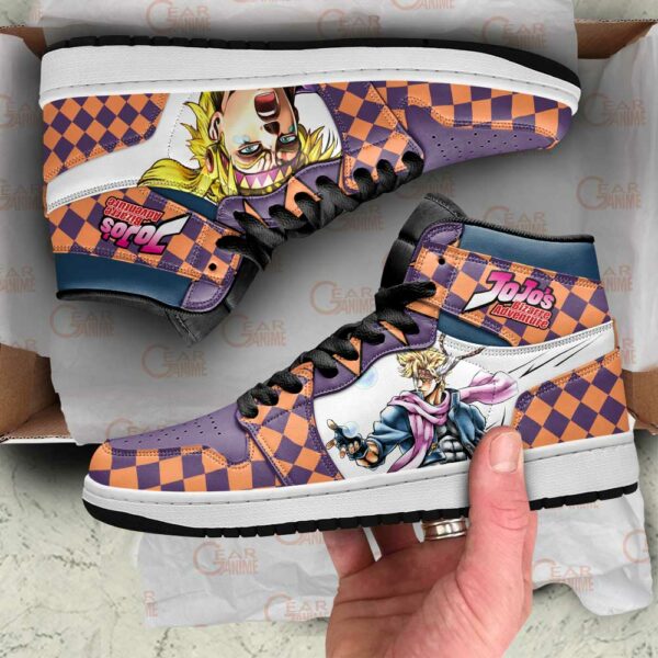 JoJo's Bizarre Adventure Sneakers Caesar Anthonio Zeppeli Shoes 2