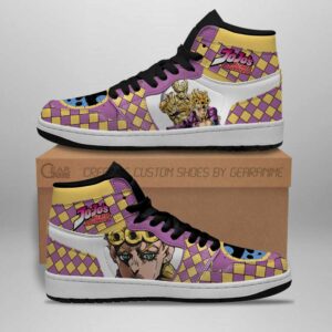 JoJo's Bizarre Adventure Sneakers Giorno Giovanna Anime Shoes 7