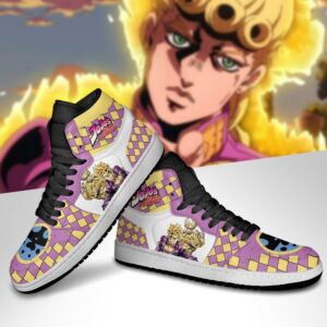 JoJo's Bizarre Adventure Sneakers Giorno Giovanna Anime Shoes 8