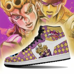 JoJo's Bizarre Adventure Sneakers Giorno Giovanna Anime Shoes 9