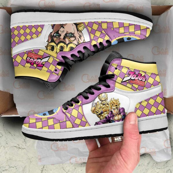 JoJo's Bizarre Adventure Sneakers Giorno Giovanna Anime Shoes 2