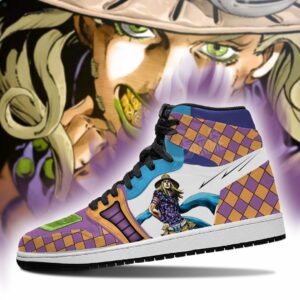 JoJo's Bizarre Adventure Sneakers Gyro Zeppeli Anime Shoes 8