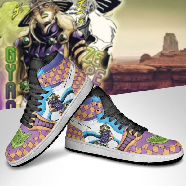 JoJo's Bizarre Adventure Sneakers Gyro Zeppeli Anime Shoes 5