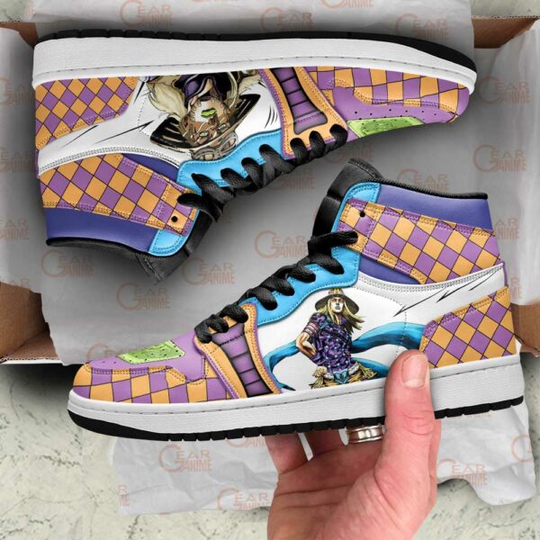 JoJo's Bizarre Adventure Sneakers Gyro Zeppeli Anime Shoes 2