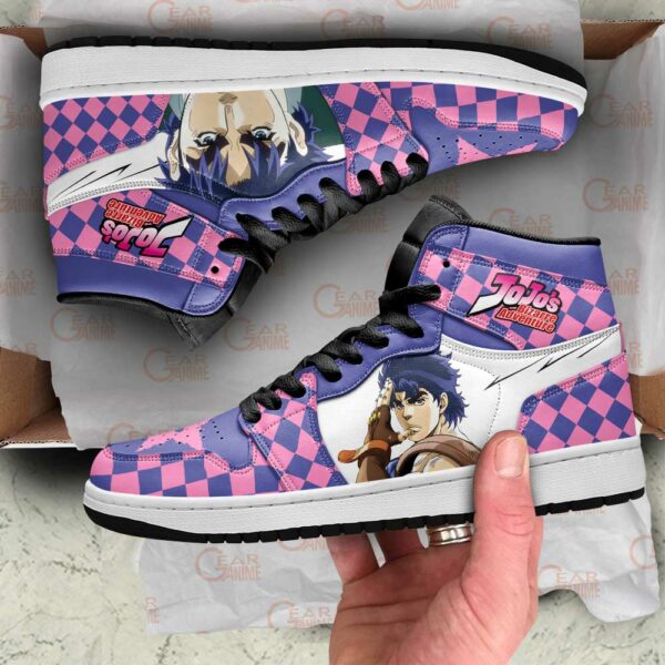 JoJo's Bizarre Adventure Sneakers Jonathan Joestar Anime Shoes 2