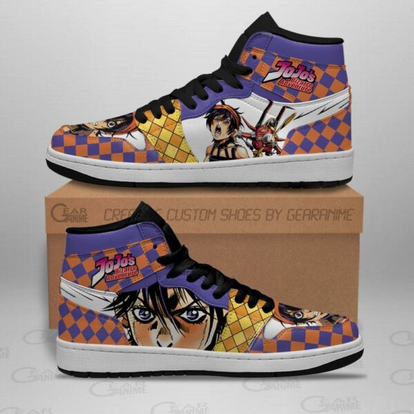 JoJo's Bizarre Adventure Sneakers Narancia Ghirga Anime Shoes 2