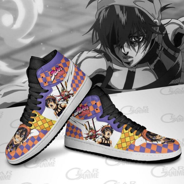 JoJo's Bizarre Adventure Sneakers Narancia Ghirga Anime Shoes 4