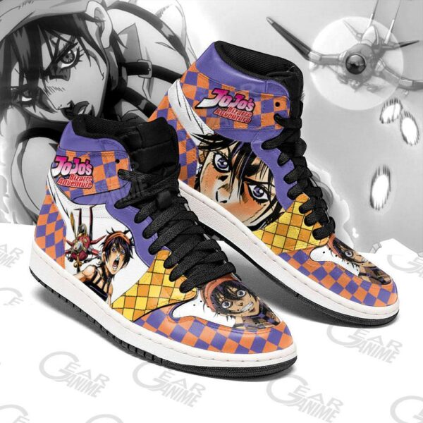 JoJo's Bizarre Adventure Sneakers Narancia Ghirga Anime Shoes 1