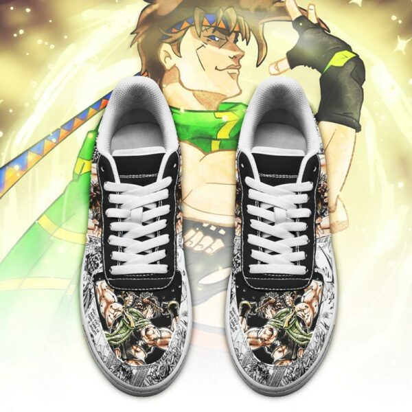 Joseph Joestar Sneakers Manga Style JoJo's Anime Shoes Fan Gift PT06 2