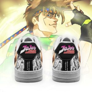 Joseph Joestar Sneakers Manga Style JoJo's Anime Shoes Fan Gift PT06 5