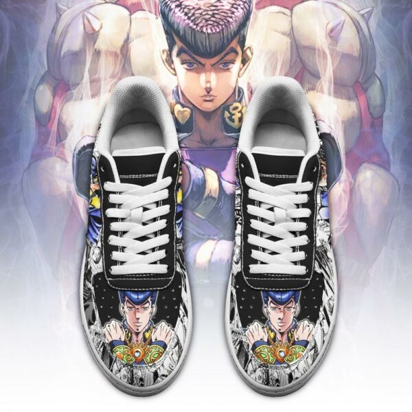 Josuke Higashikata Sneakers Manga Style JoJo's Anime Shoes Fan Gift PT06 2