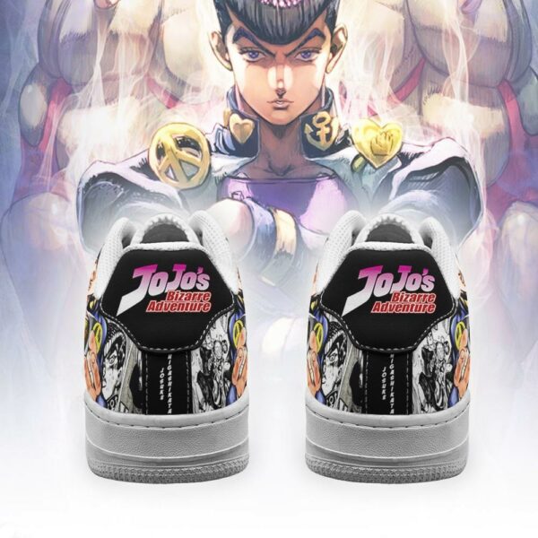 Josuke Higashikata Sneakers Manga Style JoJo's Anime Shoes Fan Gift PT06 3