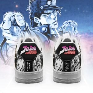 Jotaro Kujo Sneakers Manga Style JoJo's Anime Shoes Fan Gift PT06 5