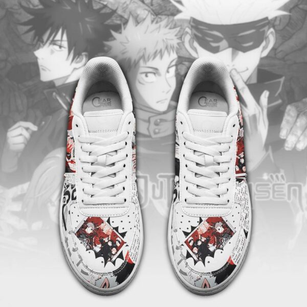 Jujutsu Kaisen Air Sneakers Custom Manga Mixed Anime Shoes 2