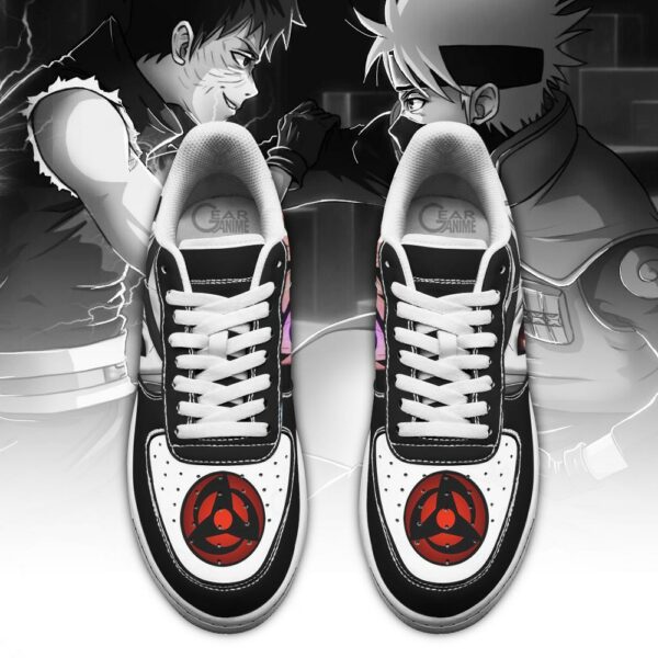 Kakashi and Obito Air For Sneakers Eyes Naruto Anime Shoes PT10 2