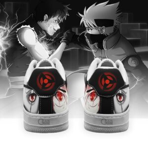 Kakashi and Obito Air For Sneakers Eyes Naruto Anime Shoes PT10 6