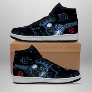 Kakashi Sneakers Naruto Anime Custom Shoes Lightning Skill 7