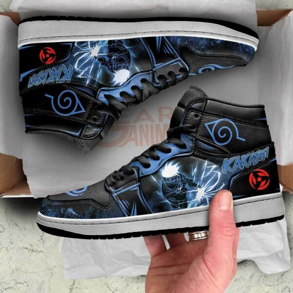 Kakashi Sneakers Naruto Anime Custom Shoes Lightning Skill 2