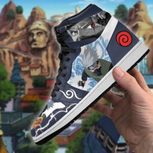 Kakashi Sneakers Naruto Anime Shoes Lightning Custom 7