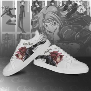 Code Geass Kalen Kozuki Skate Shoes Custom Anime Shoes 6