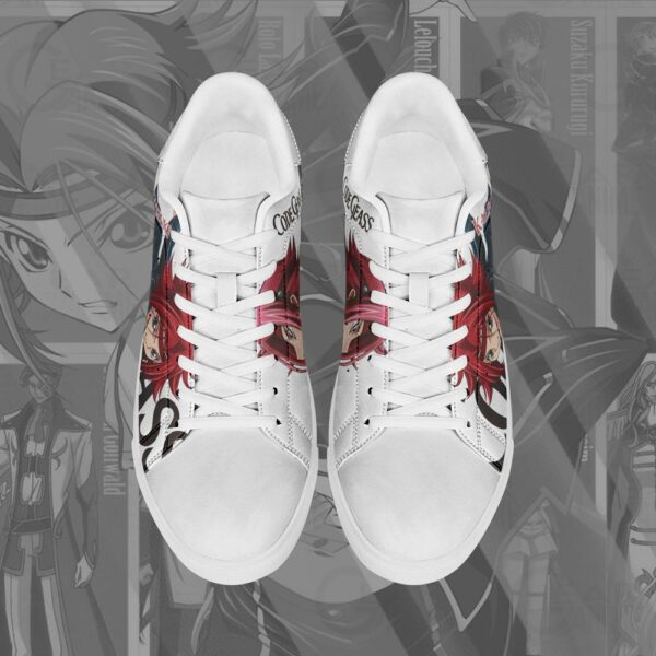 Code Geass Kalen Kozuki Skate Shoes Custom Anime Shoes 4