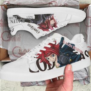 Code Geass Kalen Kozuki Skate Shoes Custom Anime Shoes 5