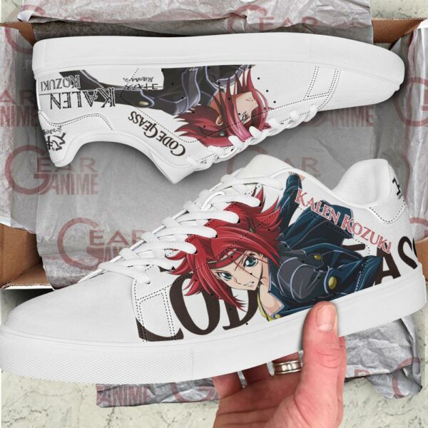 Code Geass Kalen Kozuki Skate Shoes Custom Anime Shoes 2