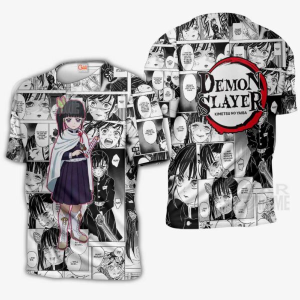 Demon Slayer Kanao Hoodie Anime Mix Manga KNY Shirt 2