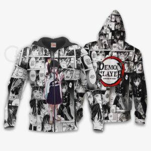 Demon Slayer Kanao Hoodie Anime Mix Manga KNY Shirt 9