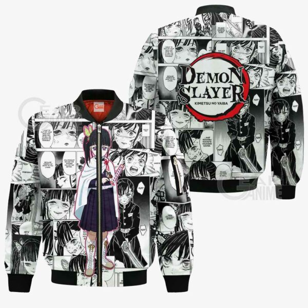 Demon Slayer Kanao Hoodie Anime Mix Manga KNY Shirt 4