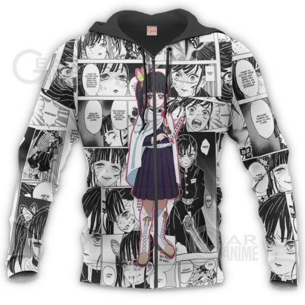 Demon Slayer Kanao Hoodie Anime Mix Manga KNY Shirt 7