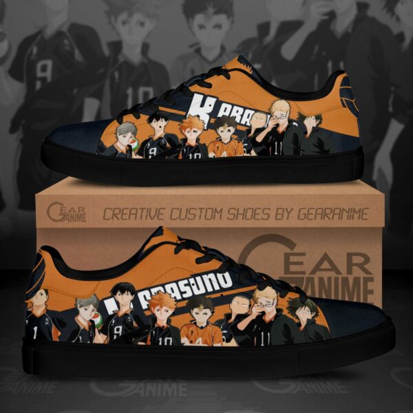 Haikyu Karasuno Skate Shoes Haikyu!! Custom Anime Shoes 1