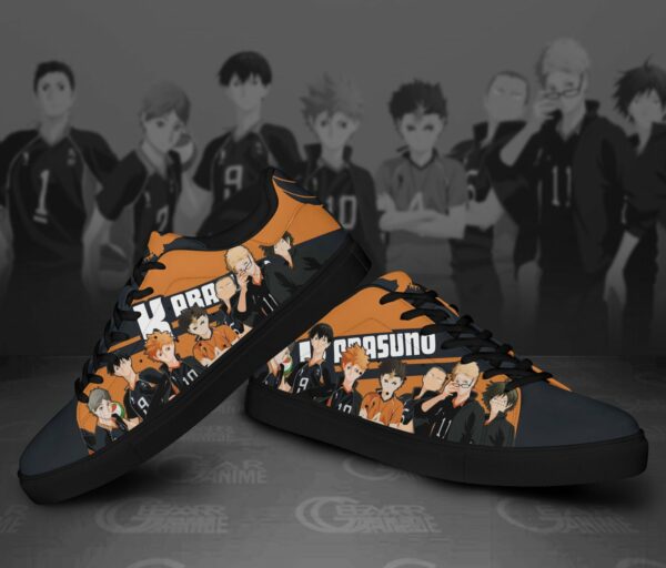 Haikyu Karasuno Skate Shoes Haikyu!! Custom Anime Shoes 2