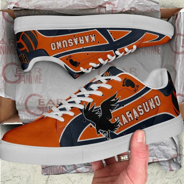 Karasuno High Skate Shoes Haikyuu Anime Custom Shoes PN10 2