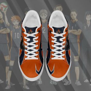 Karasuno High Skate Shoes Haikyuu Anime Custom Shoes PN10 6