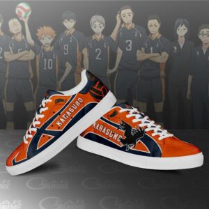 Karasuno High Skate Shoes Haikyuu Anime Custom Shoes PN10 7