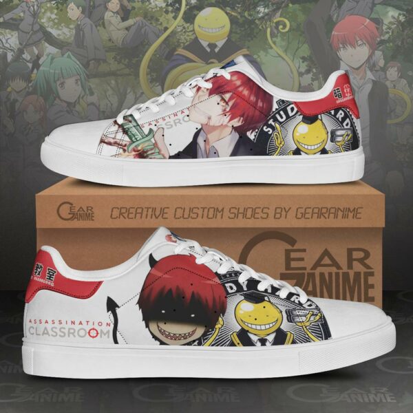 Karma Akabane Skate Sneakers Devil Assassination Classroom Anime Shoes PN10 1