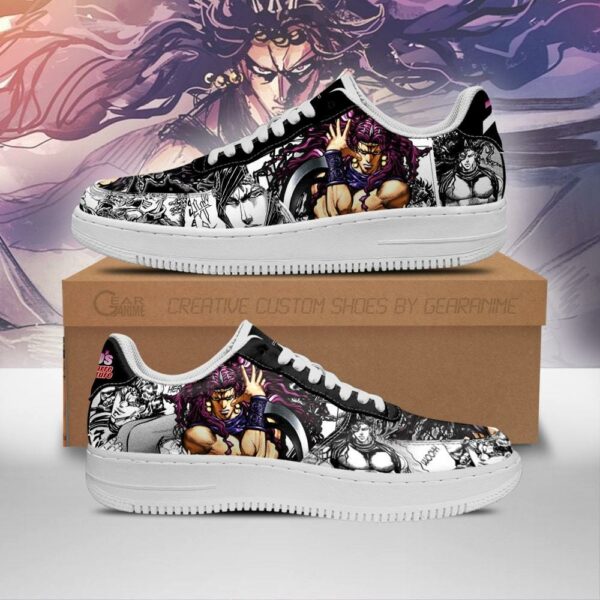 Kars Sneakers Manga Style JoJo's Anime Shoes Fan Gift Idea PT06 1