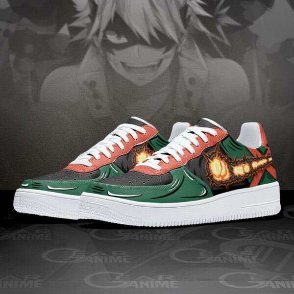 Katsuki Bakugo Air Sneakers Custom Dynamight My Hero Academia Anime Shoes 2