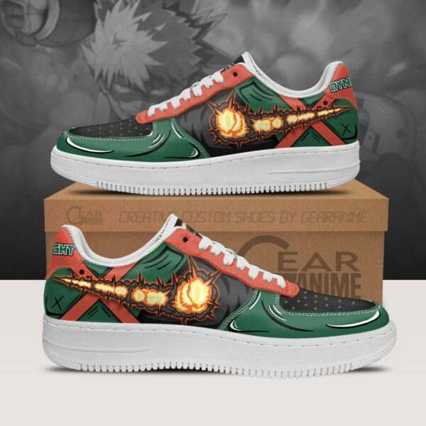 Katsuki Bakugo Air Sneakers Custom Dynamight My Hero Academia Anime Shoes 1